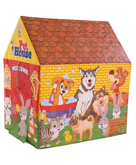 Ratnas Pet Theme Play Tent - Multicolor