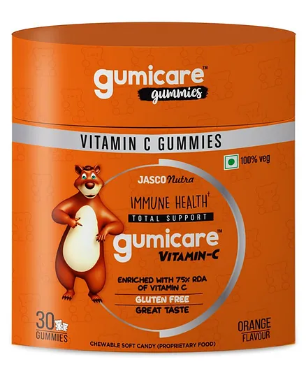 Nature Vedic Gumicare Vitamin C Gummies Lemon Flavour - 30 Gummies