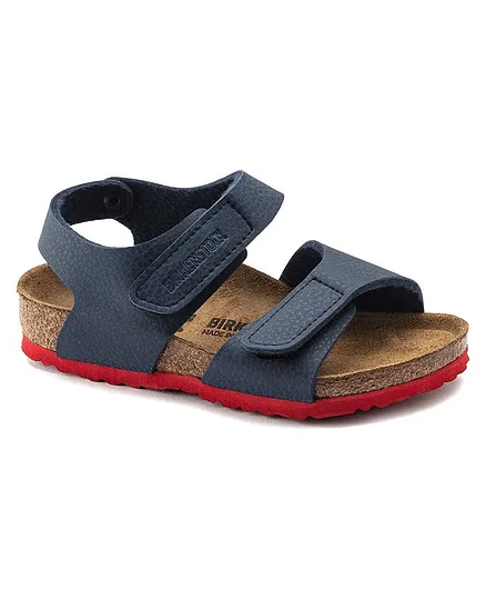 Birkenstock Palu Logo BS Narrow Width Sandals - Blue