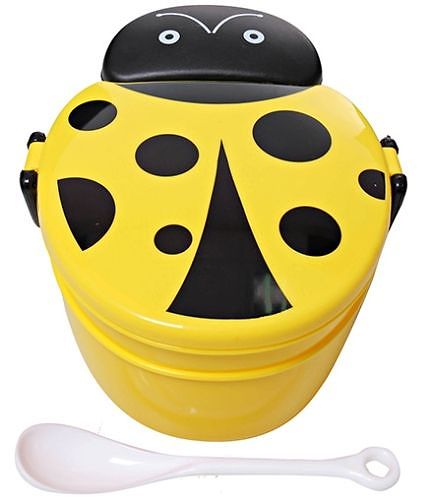 Lady Bug Pattern Lunch Box