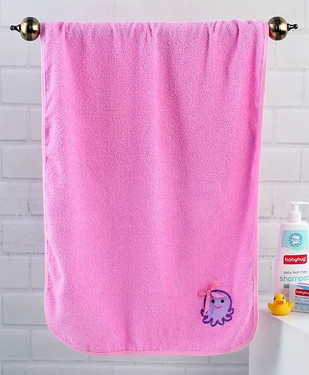 Babyhug Bath Towel - Pink