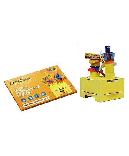Crackles DIY 3D Paper Model Automata STEAM Toy - Multicolor