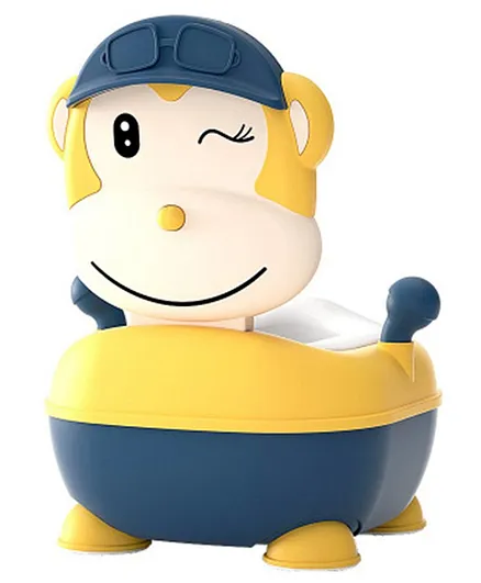 Eazy Kids Monkey Potty - Yellow