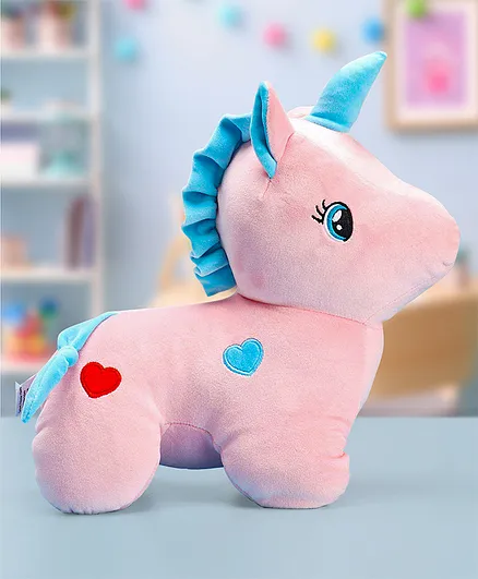 Babyhug Unicorn Soft Toy Pink - Height 29.5 cm
