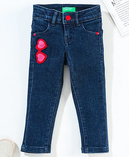 UCB Jeans Love Print - Blue