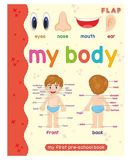 Harper Collins Flap My First Pre School Book My Body - English