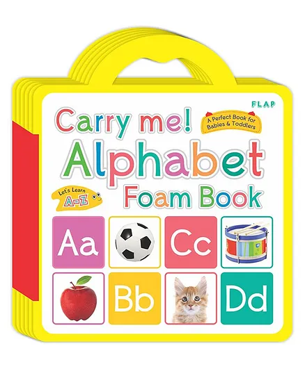 Harper Collins Flap Carry Me Alphabets Foam Book - English