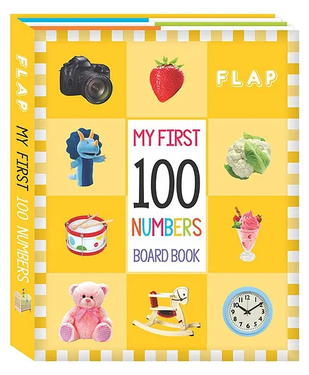 Harper Collins Flap My First 100 Numbers Board Book - English