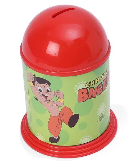 Buddyz Chhota Bheem Coin Bank - Red