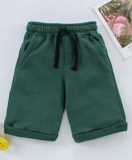 Rikidoos Knee Length Shorts - Green