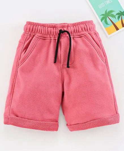 Rikidoos Knee Length Shorts - Pink