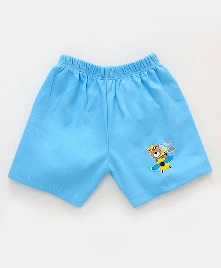 Tango Shorts Bear Patch - Blue