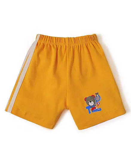 Tango Shorts Teddy & Tennis Print - Orange