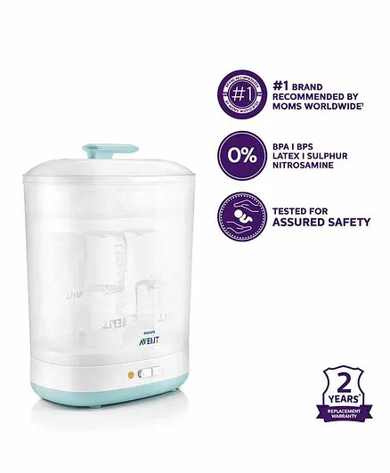 Avent - 2 In 1 Electric Steam Slim Sterilizer