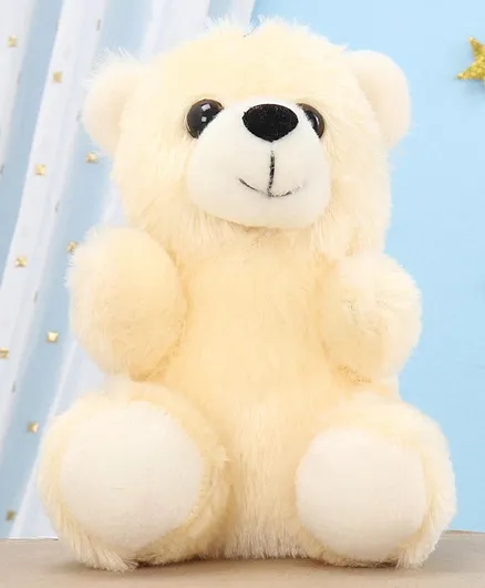 Dimpy Stuff Teddy Bear Clip on Toy Cream - Height 15 cm