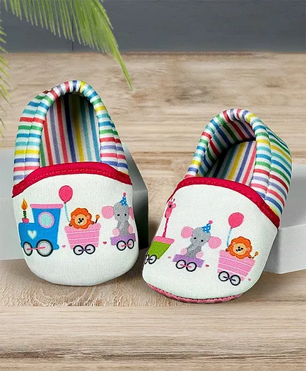 KazarMax Animal Printed Booties - Multicolor