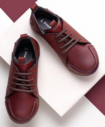 Pine Kids Casual Shoes - Cherry