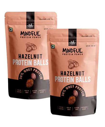 EAT Anytime Dark Chocolate Hazelnut Protein Energy Balls - 200gm