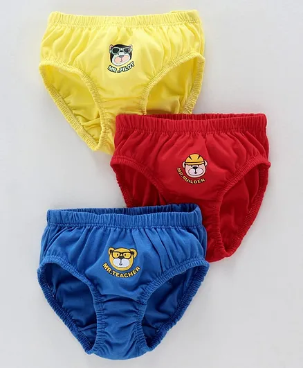 Simply Briefs Animal Print Pack of 3 - Multicolor