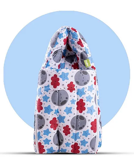Baybee 3 in 1 Baby Sleeping Bag Little Flower - Blue