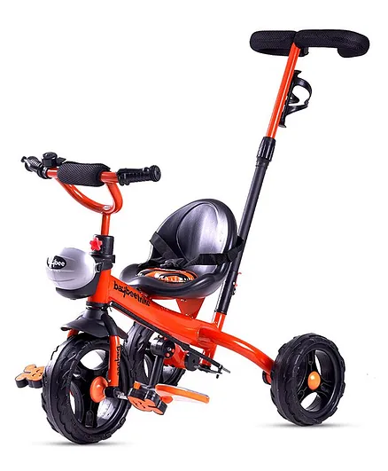 Baybee Electra Buzz Smart Plug n Play Tricycle - Orange