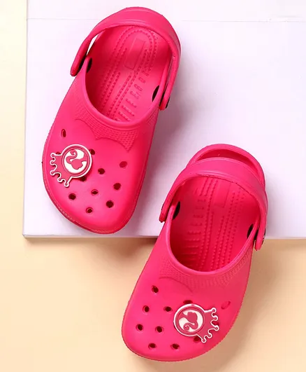 Barbie Clogs Barbie Applique - Pink