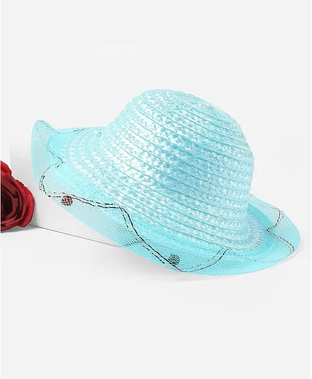 TMW Kids Net Trim Hat - Blue