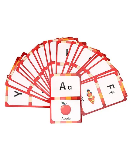 Funskool Flash Cards Alphabet - Multicolour
