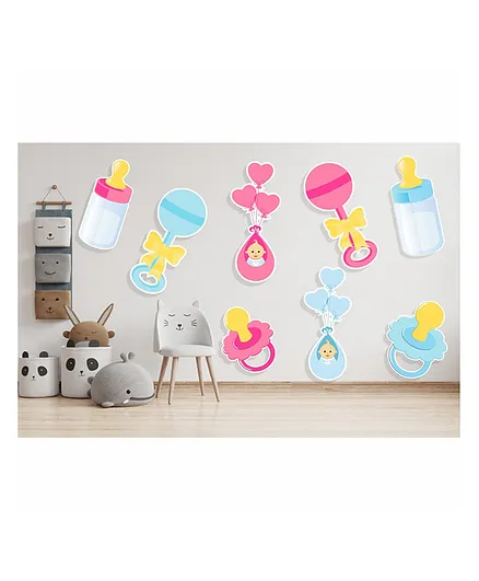 Untumble Baby Shower Posters - Pack of 8