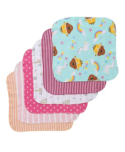 BUMZEE Assorted Print Pack Of 6 Napkins - Multi Color