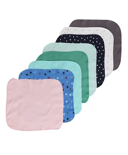 BUMZEE Assorted Print Pack Of 8 Napkins - Multi Color