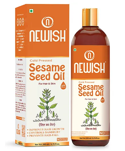 Newish Cold Pressed Sesame Oil - 200 ml