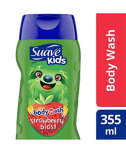 Suave Strawberry Scented Body Wash - 355 ml