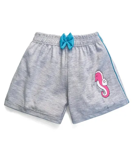 Ojos Shorts Printed - Grey