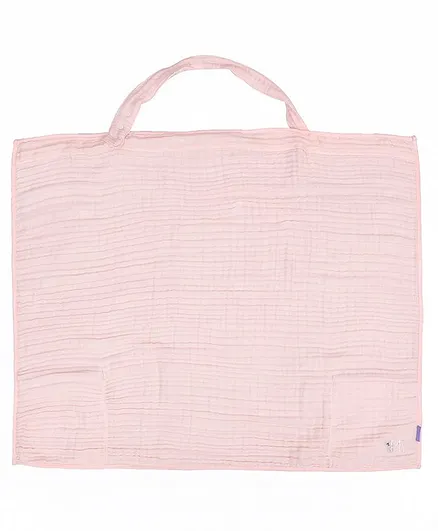 Mi Arcus 3 Layer Muslin Nursing Cover - Pink