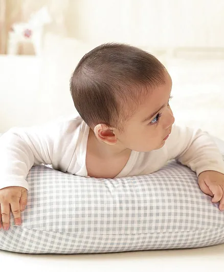 Mi Arcus Burpy Feeding Pillow - Blue