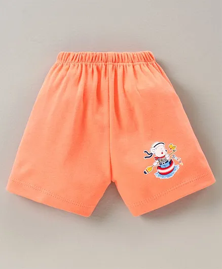 Tango Shorts Bear Print - Orange