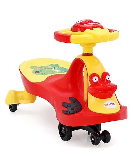 Froggy Face Swing car - Red Green