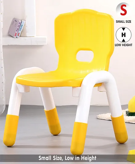 Sturdy Chair With Back Support - Yellow