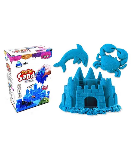 FunBlast Kinetic Sand Blue - 800 gm