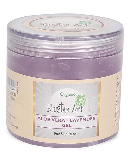Rustic Art Organic Aloe Vera Lavender Gel Rustic Art Organic Aloe Vera Lavender Gel