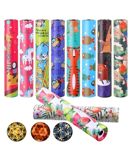 Webby Kaleidoscope Magical Science Toy - 4 Pieces (Colour May Vary)