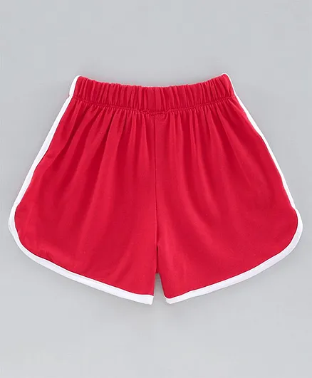 CrayonFlakes Solid Colour Shorts - Red