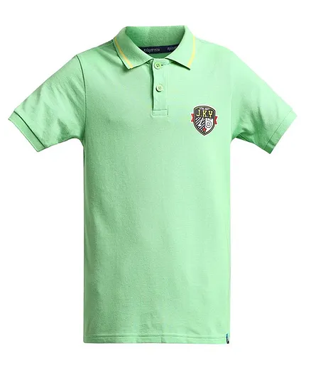 JOCKEY Half Sleeves Solid Tee - Green