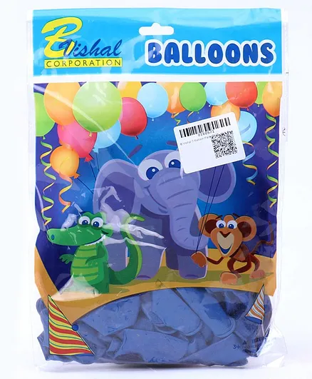 B Vishal Balloon Dark Blue - Pack of 35