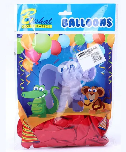 B Vishal Balloon Red - Pack of 35