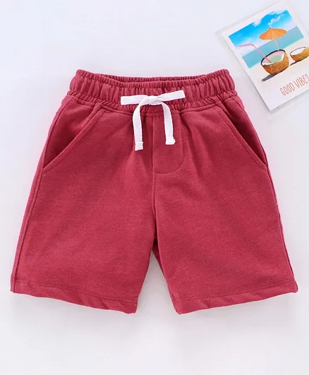 Rikidoos Solid Shorts - Dark Pink