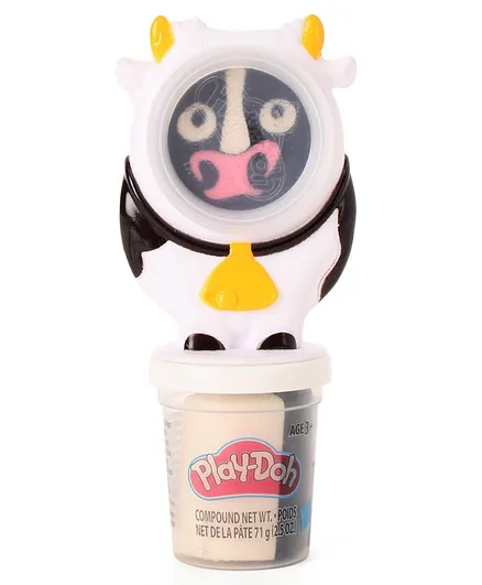 Play-Doh Compound with Cow Shaped Cap Multicolour - 71 gm