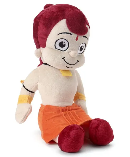 Chhota Bheem Plush Toy Sitting Multicolour - Height 30 cm