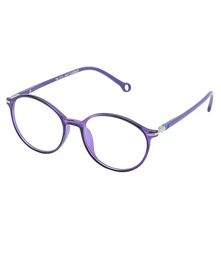 VAST Antiglare Zero Power & Bluecut TR90 Eye Protection Glasses - Purple